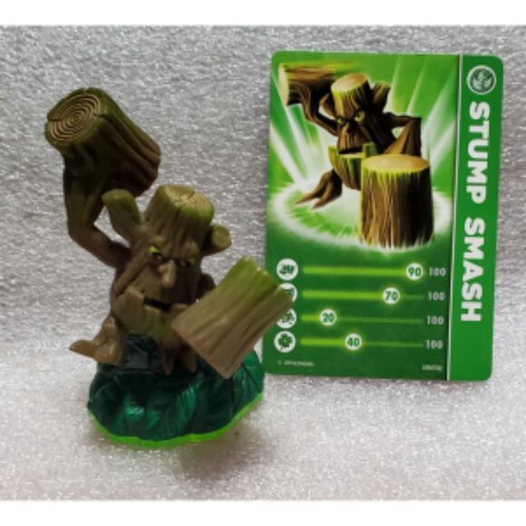 Skylanders Stump Smash – Spyro’s Adventure (2011) | Activision Figure w/ Card - Picture 1 of 10